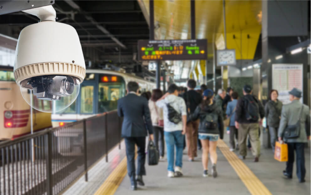 駅防犯カメラ保守